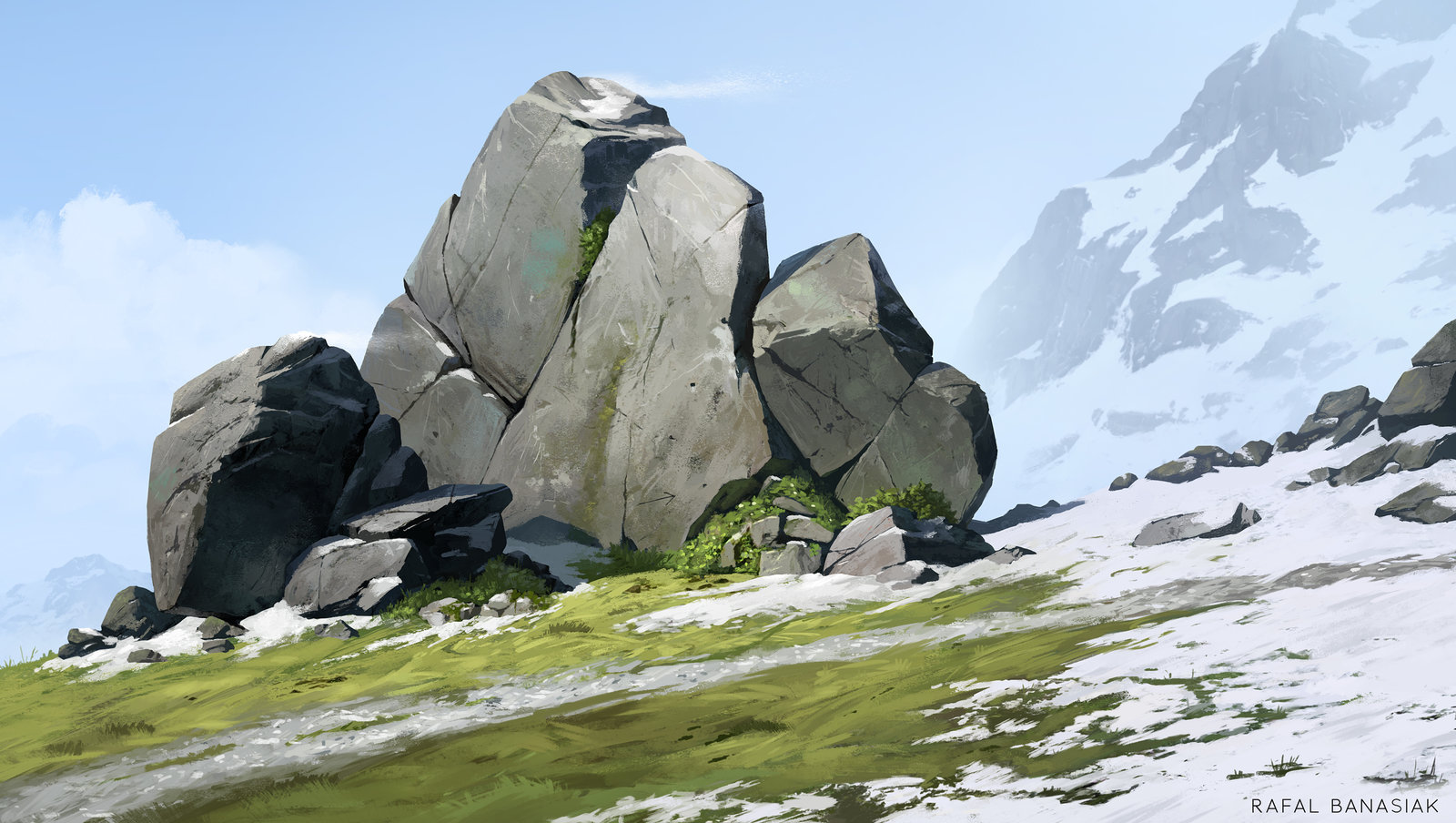 Artstation Rocks Rafal Banasiak