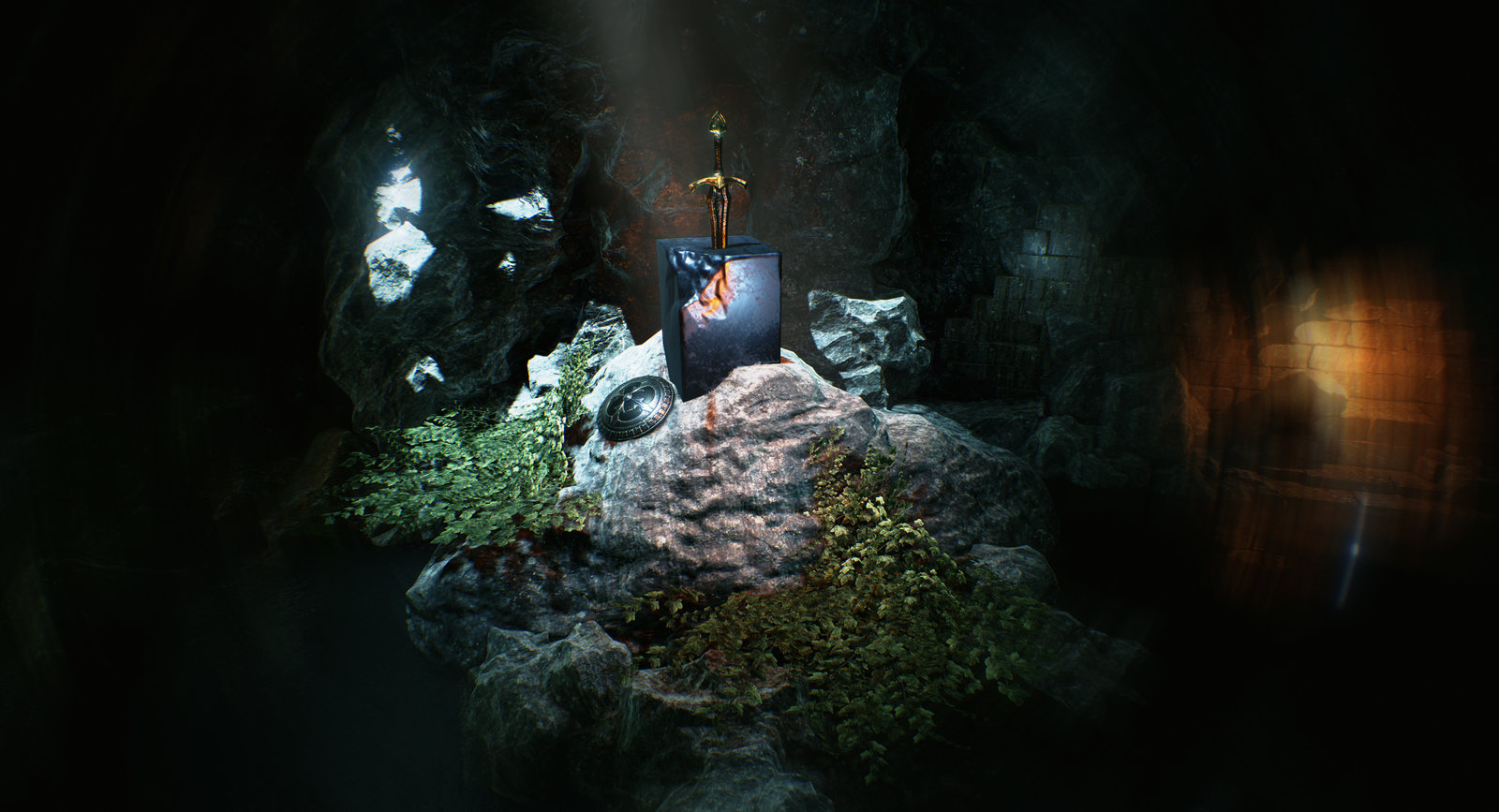 Asset intergrated into scene provided by Epic