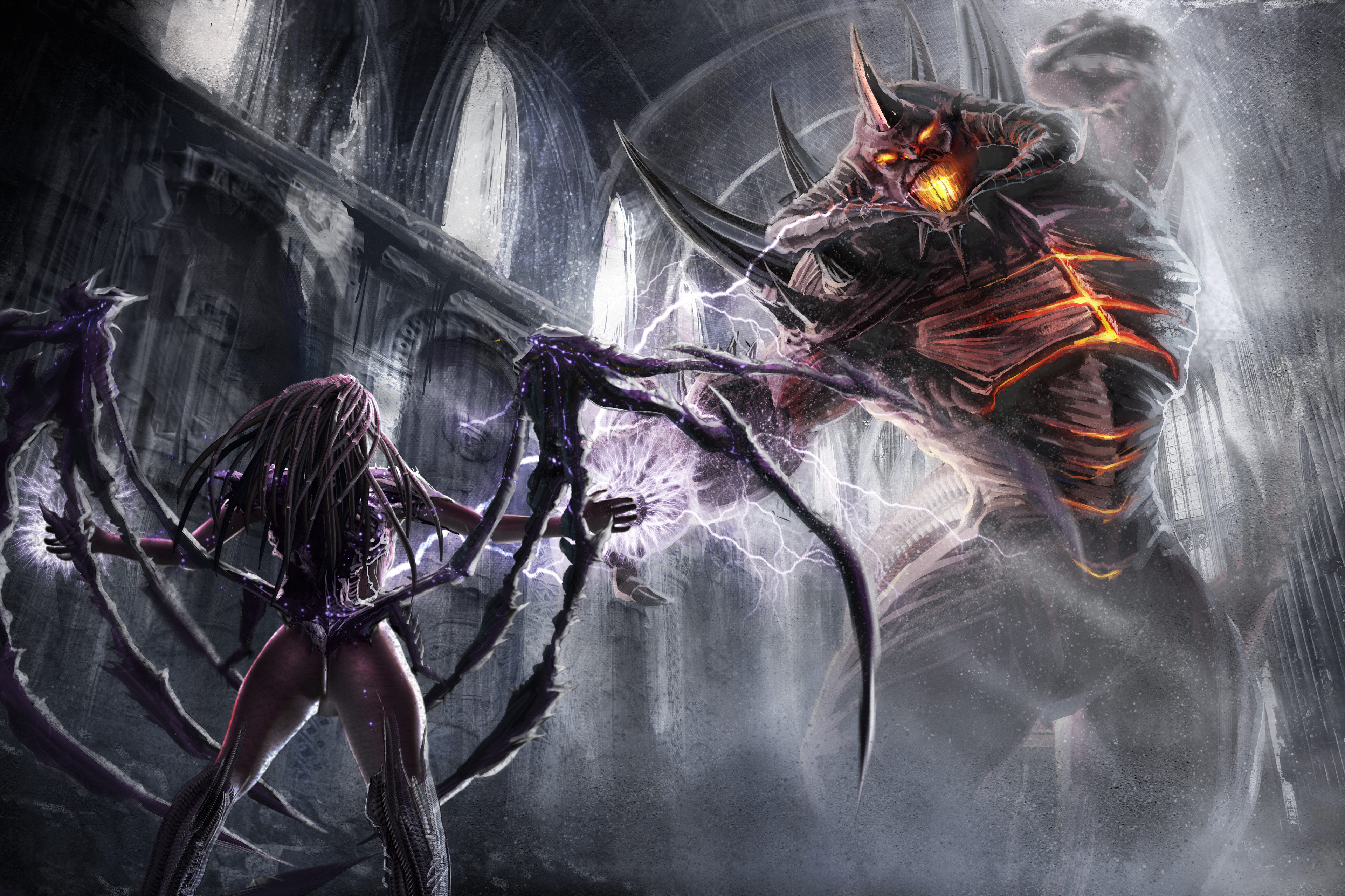 Queen of blades VS Lord of terror.
