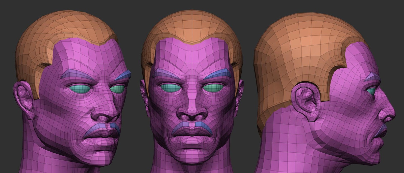 Face topology