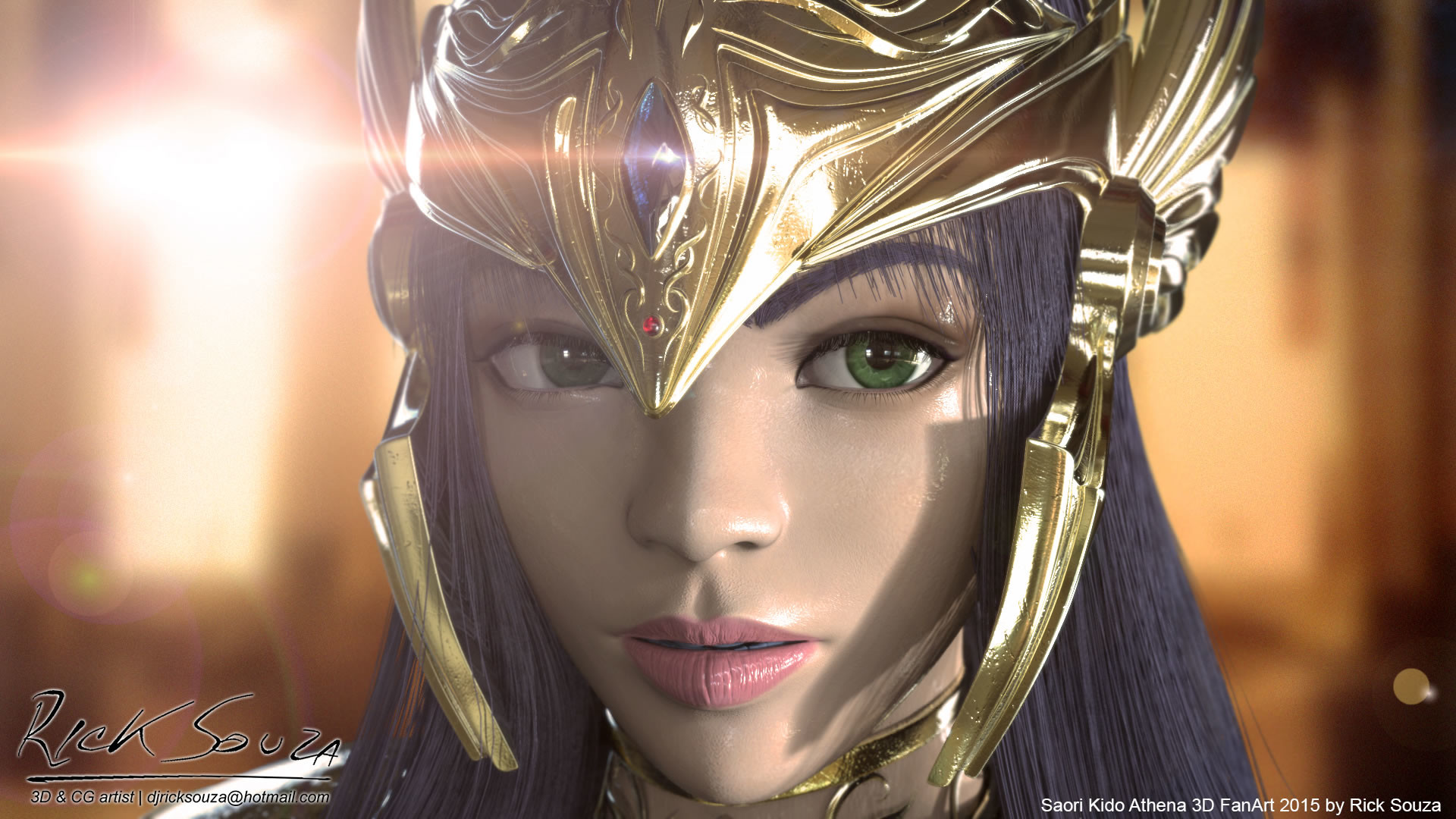 Artstation Saori Kido Athena The Goddess Of War Saint Seiya