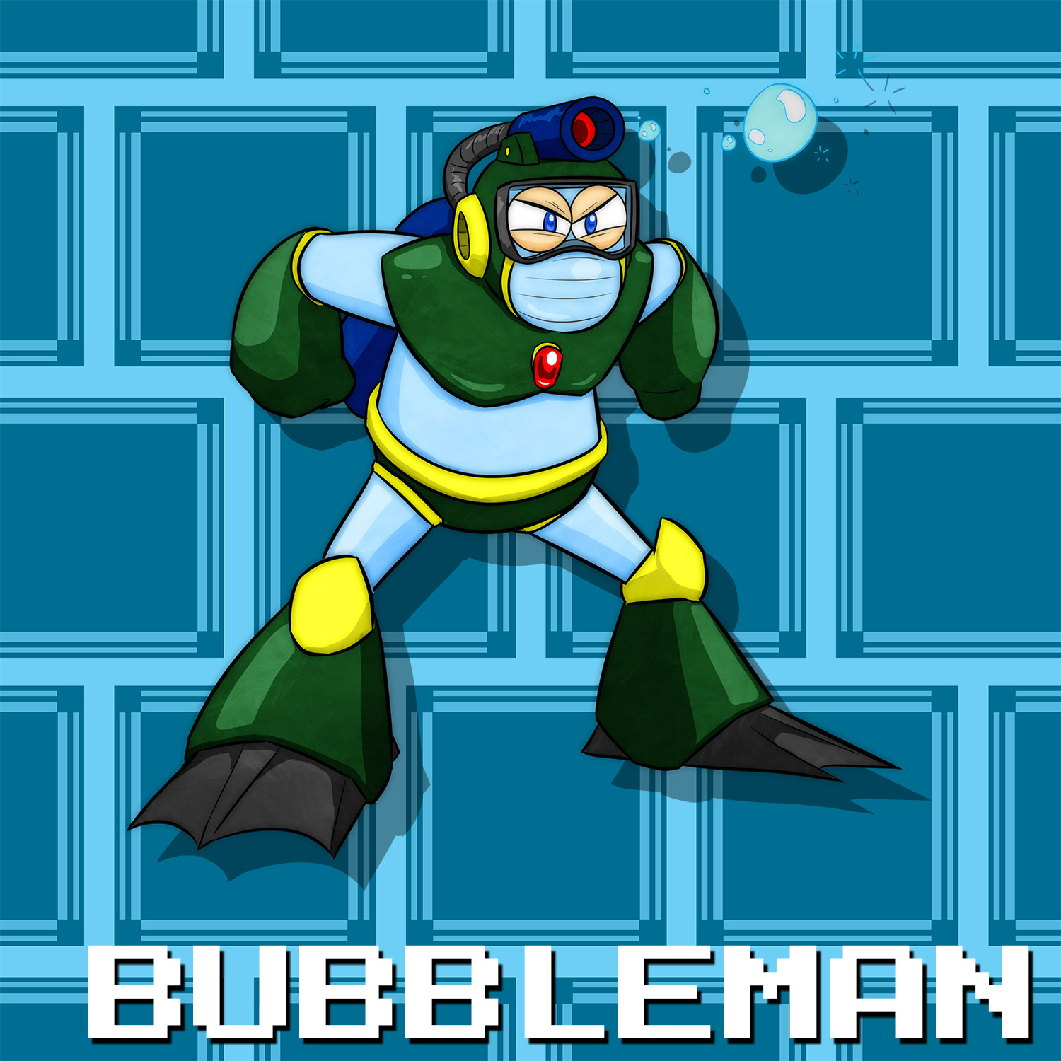 Artstation - Bubble Man