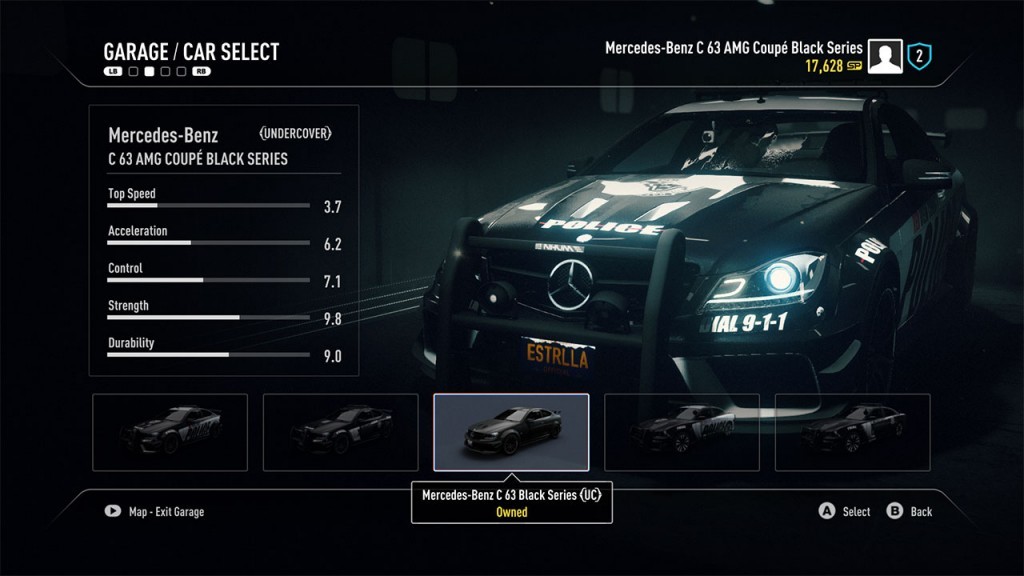 Car select.