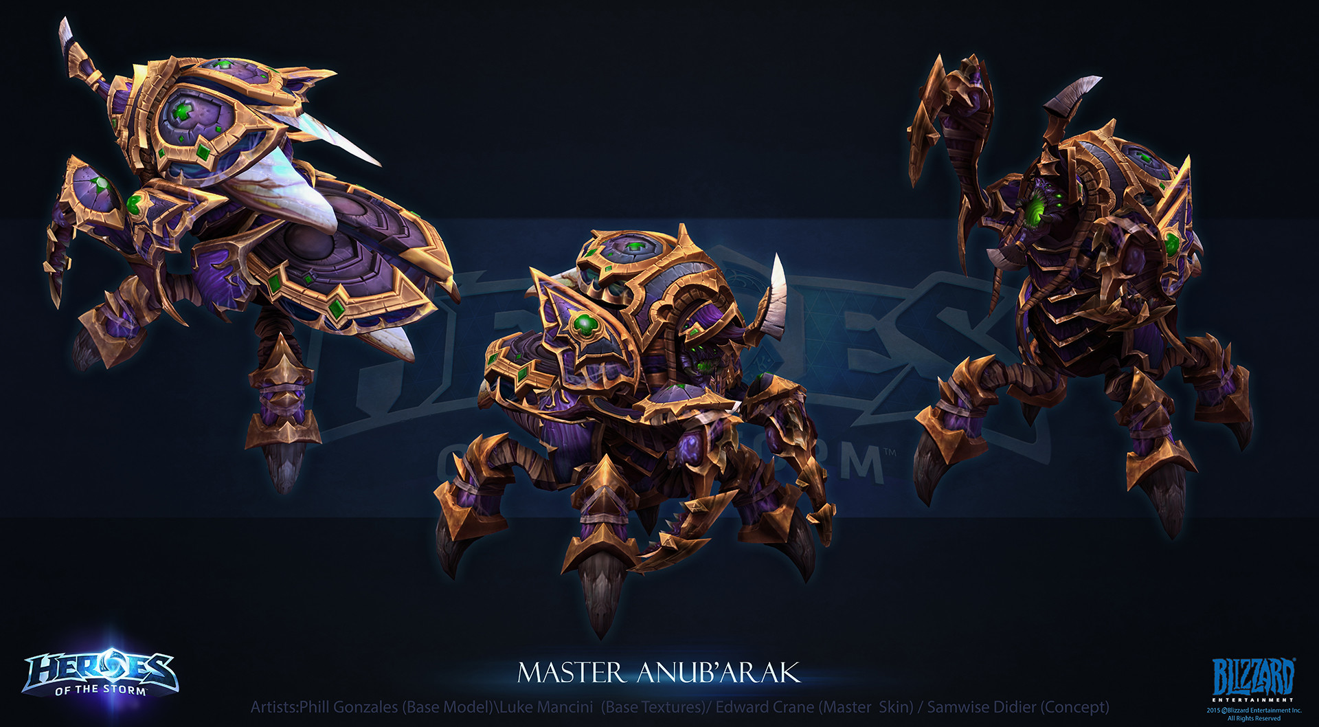 Artstation Heroes Of The Storm Master Anubarak Edward Crane