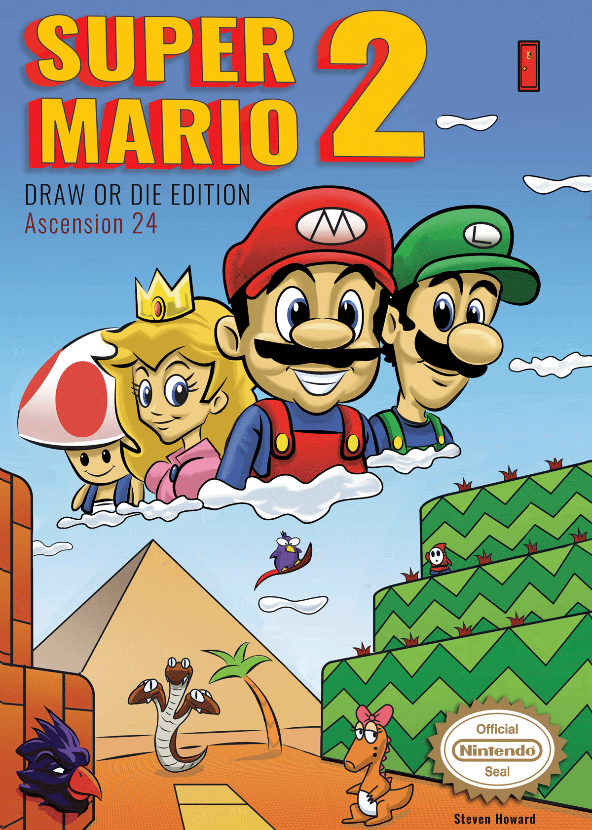 ArtStation - Super Mario 2 - Box Cover Art