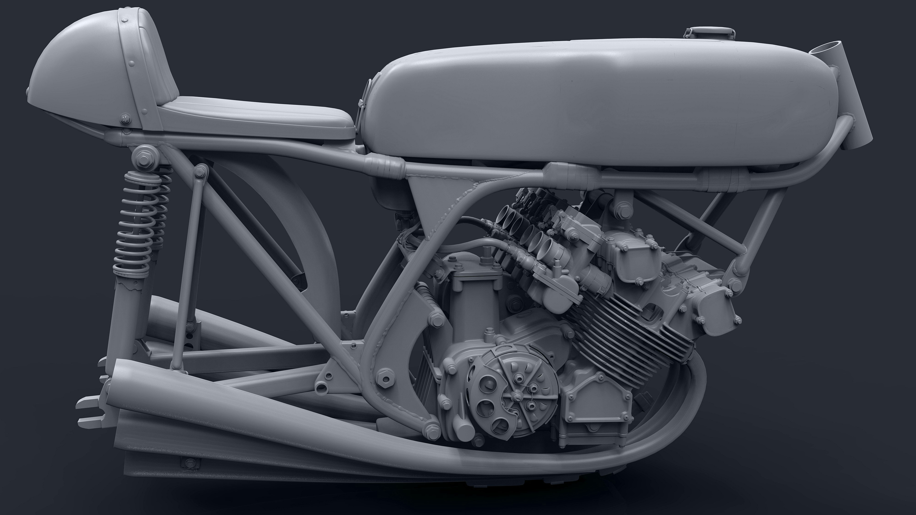 In-process render showing clutch side details.