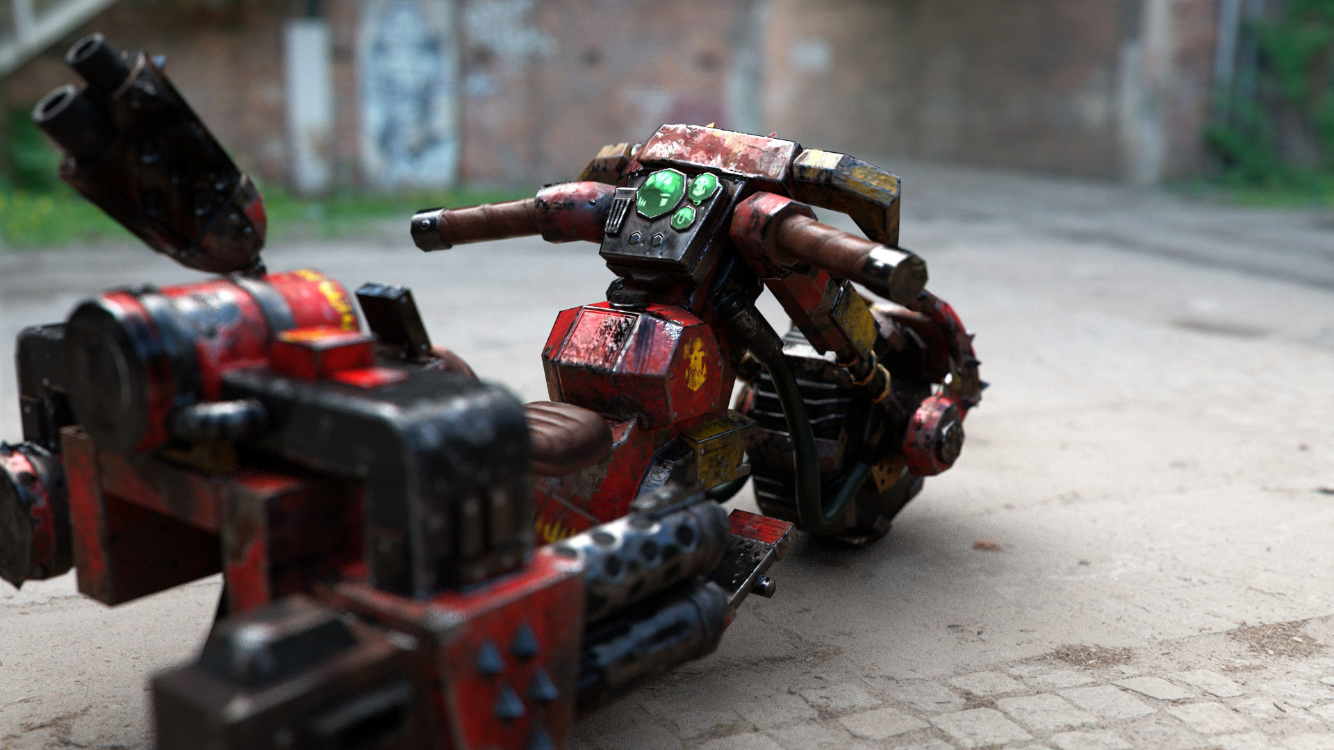Karl Willmann Evil Sunz Warbike Wip Discover more posts about karl fanart. karl willmann evil sunz warbike wip