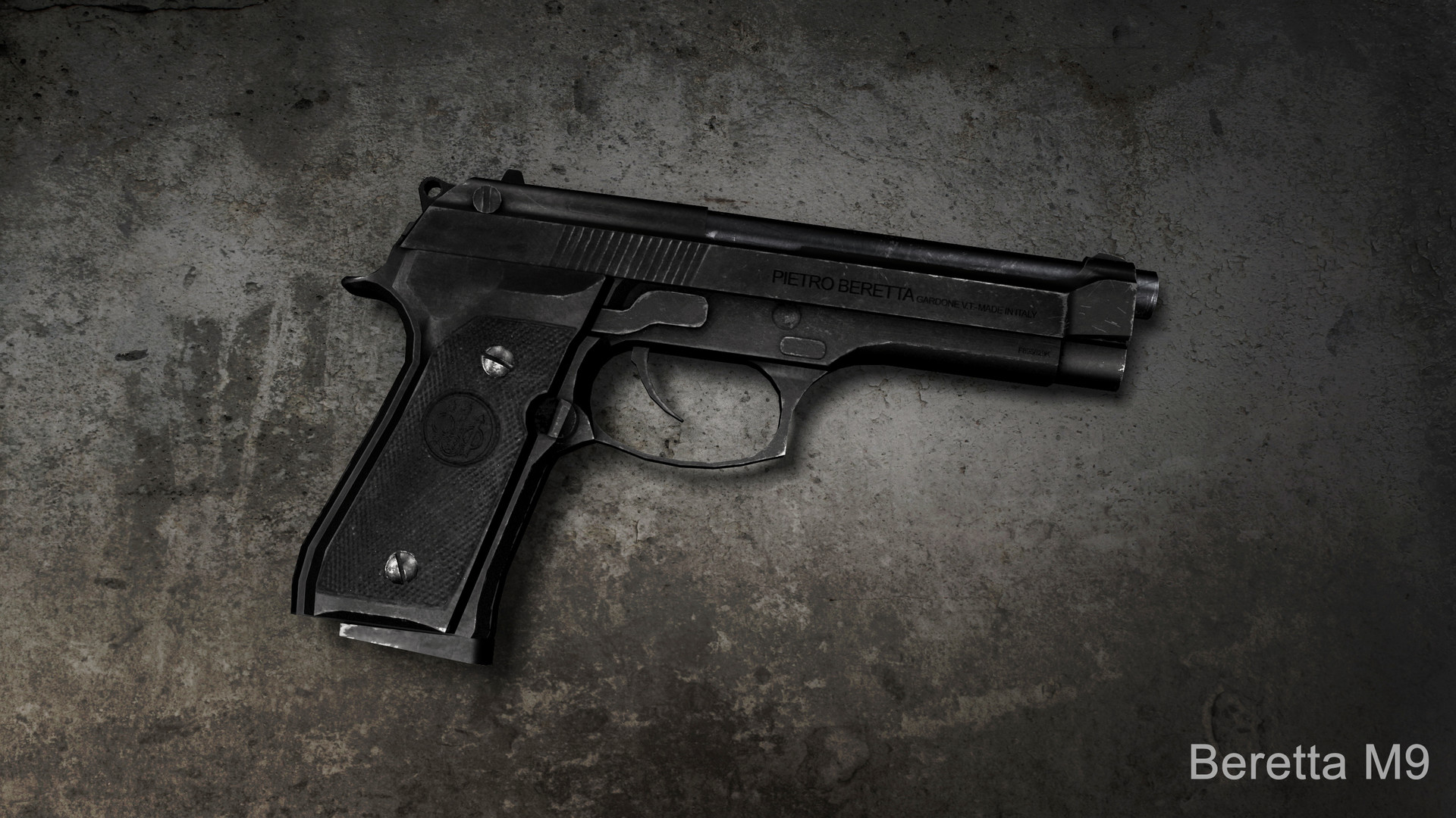 ArtStation - Beretta M9