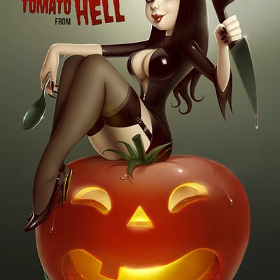 Serge birault tomato from hell by papaninja d4dhjl5