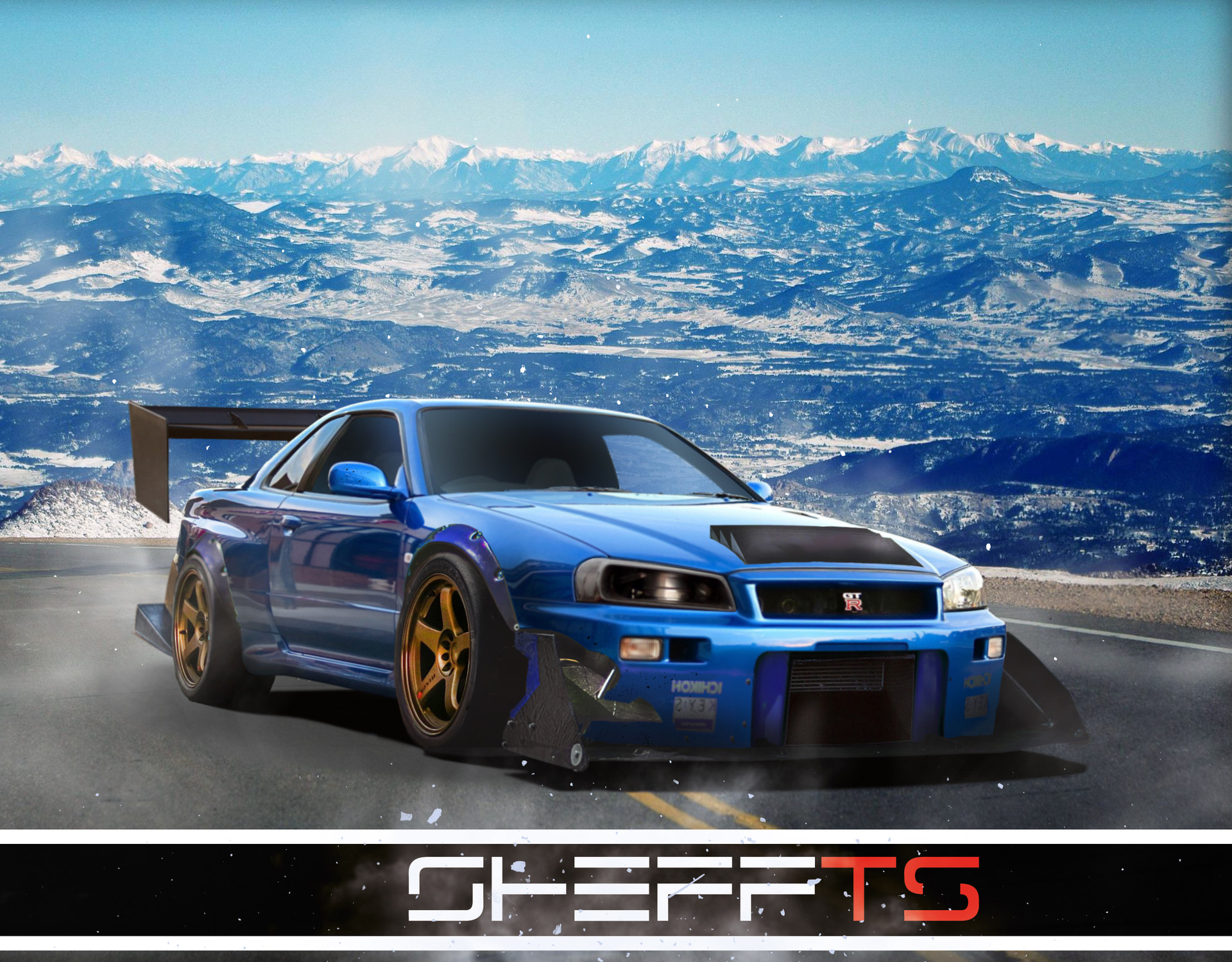 SHEFFTS DESIGN Nissan GTR34 Time Attack