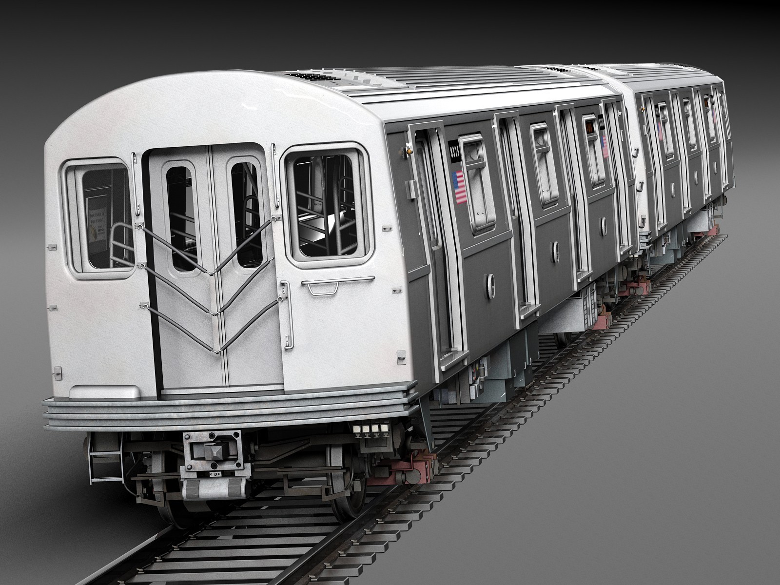 Artstation New York Subway Train R160 Valerii Sendetskyi