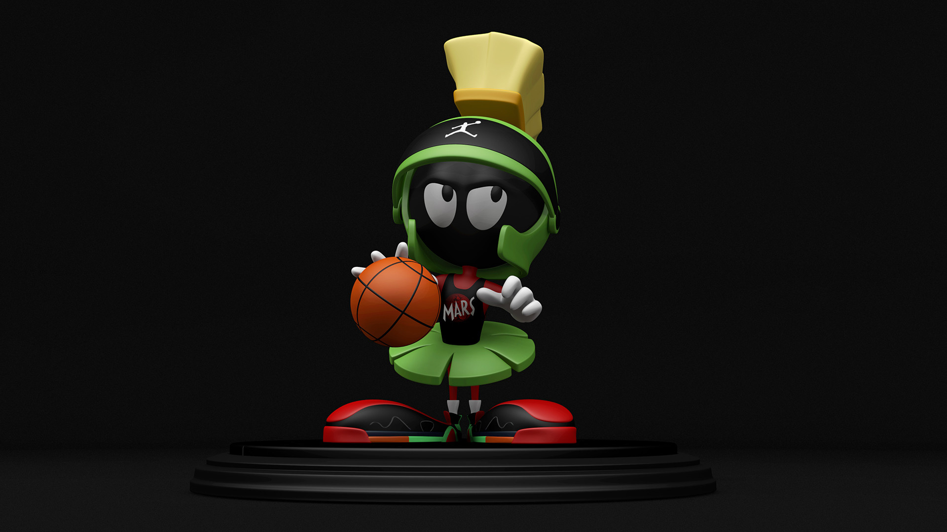 Artstation Marvin The Martian Looney Tunes Domingo Perez