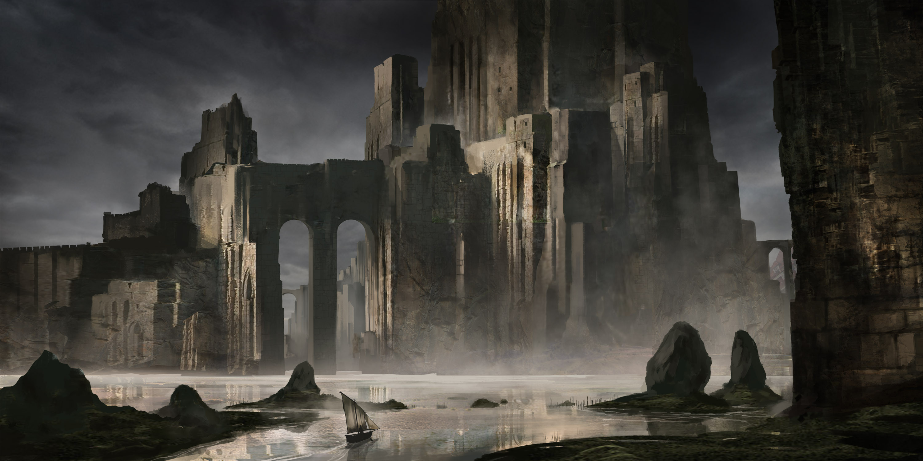 Craig mullins постап. пазл schmidt 2000 деталей: старинная карта. эльфийские сады руины фэнтези арт. затерянный мир 1 игра. старый мир 3.