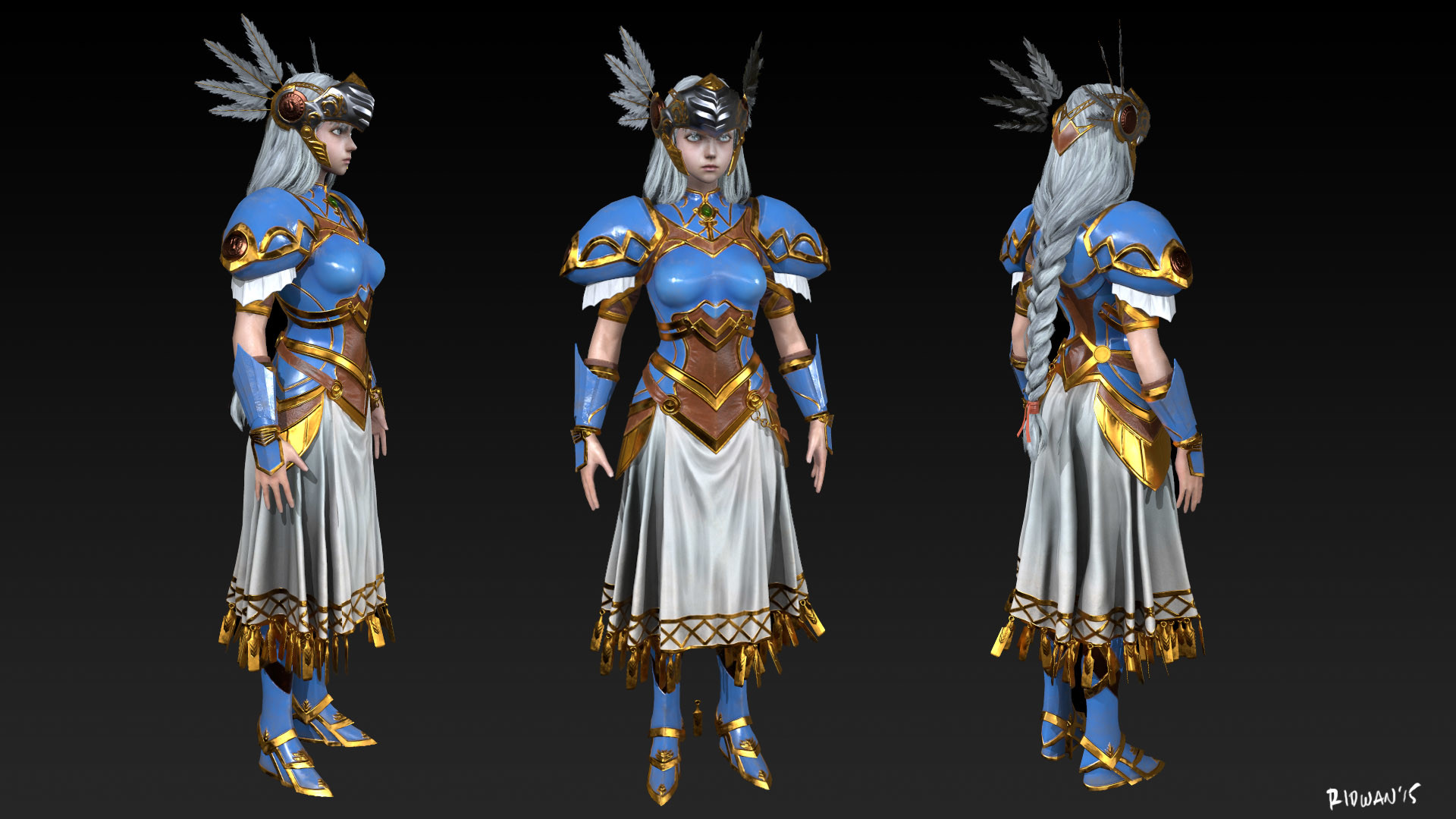 Artstation Valkyrie Profile Lenneth Wip 2 Ridwan Chandra Choa