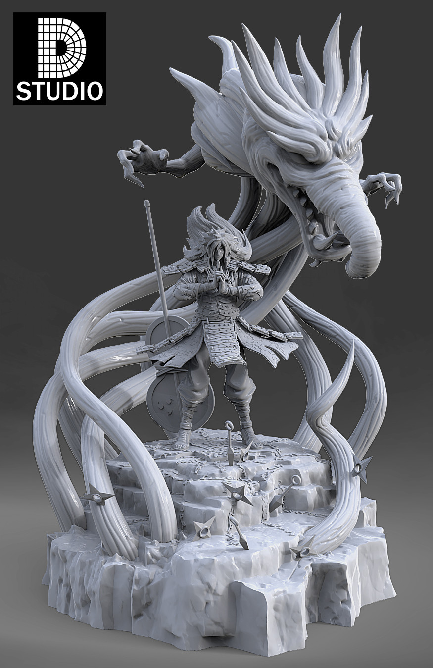 ArtStation Uchiha Madara's Mokuton Mokuryū no Jutsu , Jem Gonzales