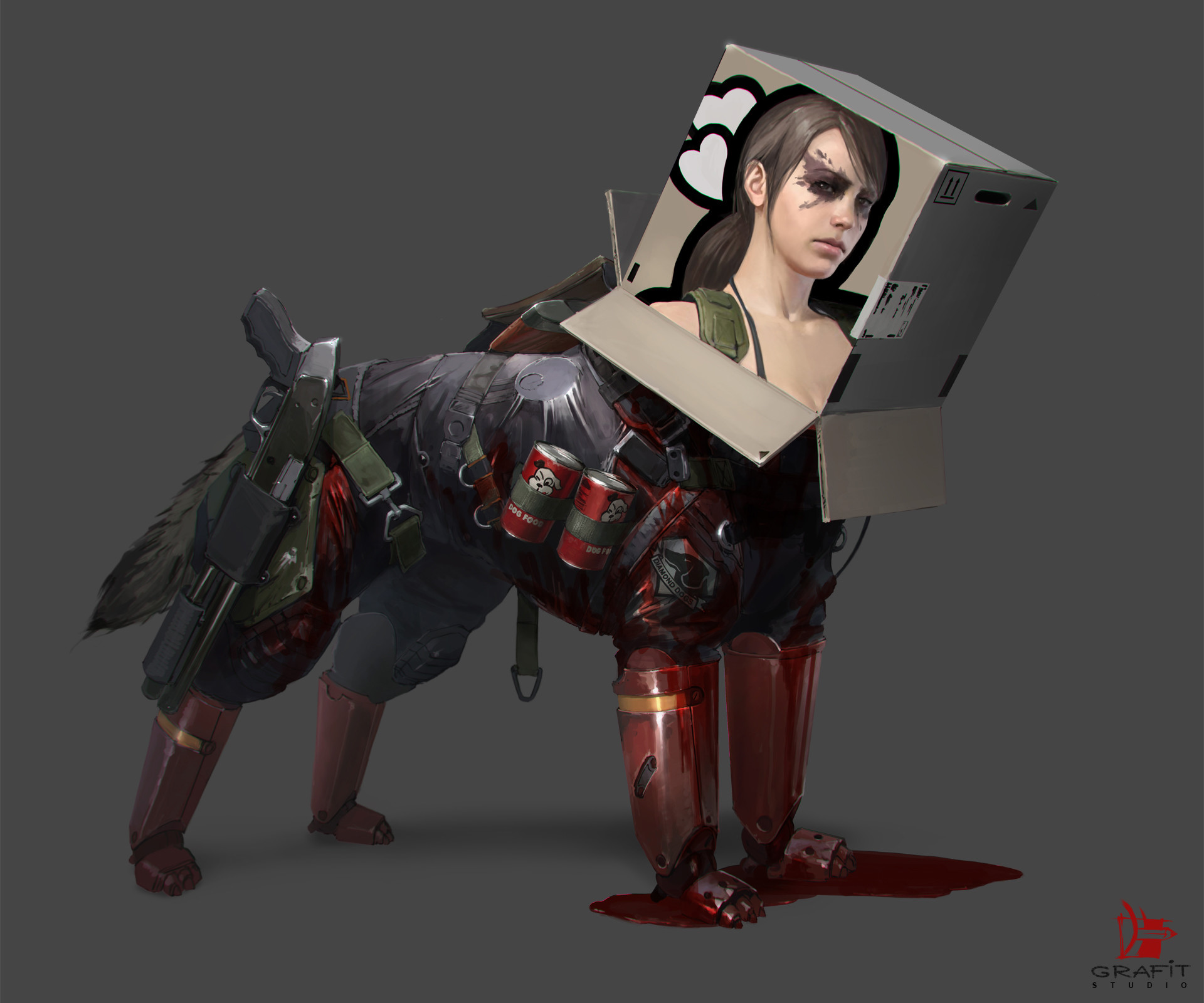 Artstation Fan Art Metal Gear Solid V The Phantom Pain