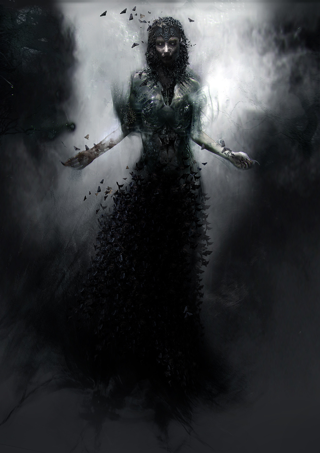 early concept of witch , done for The Last Witch Hunter