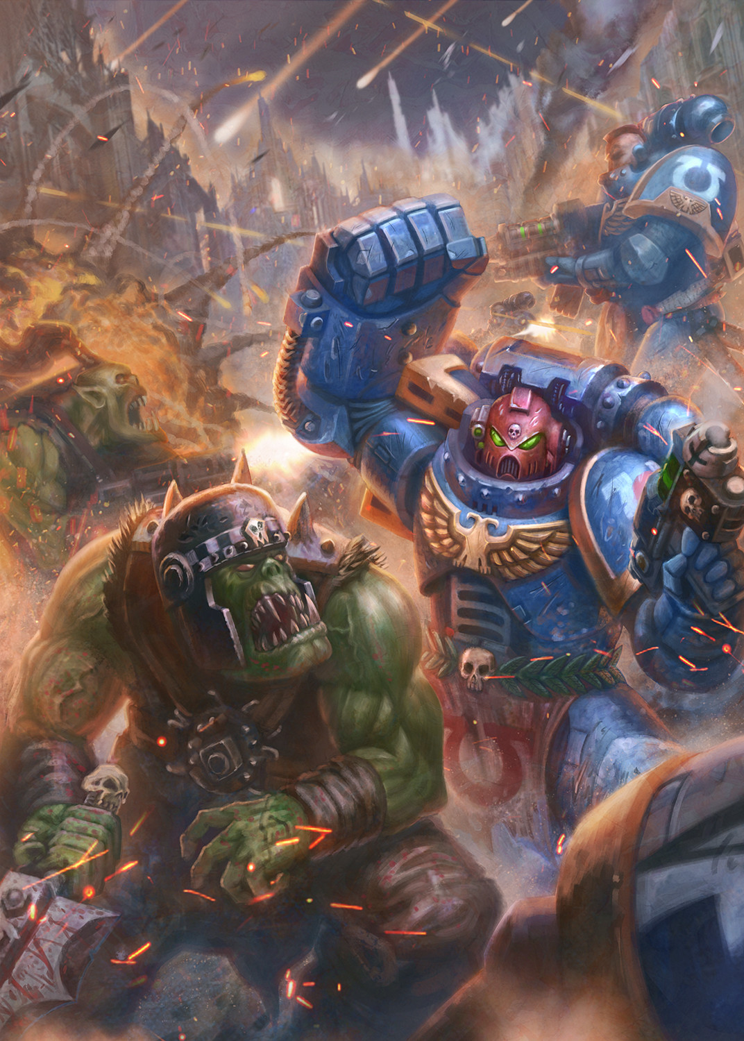 orks vs space marines orks vs space marines