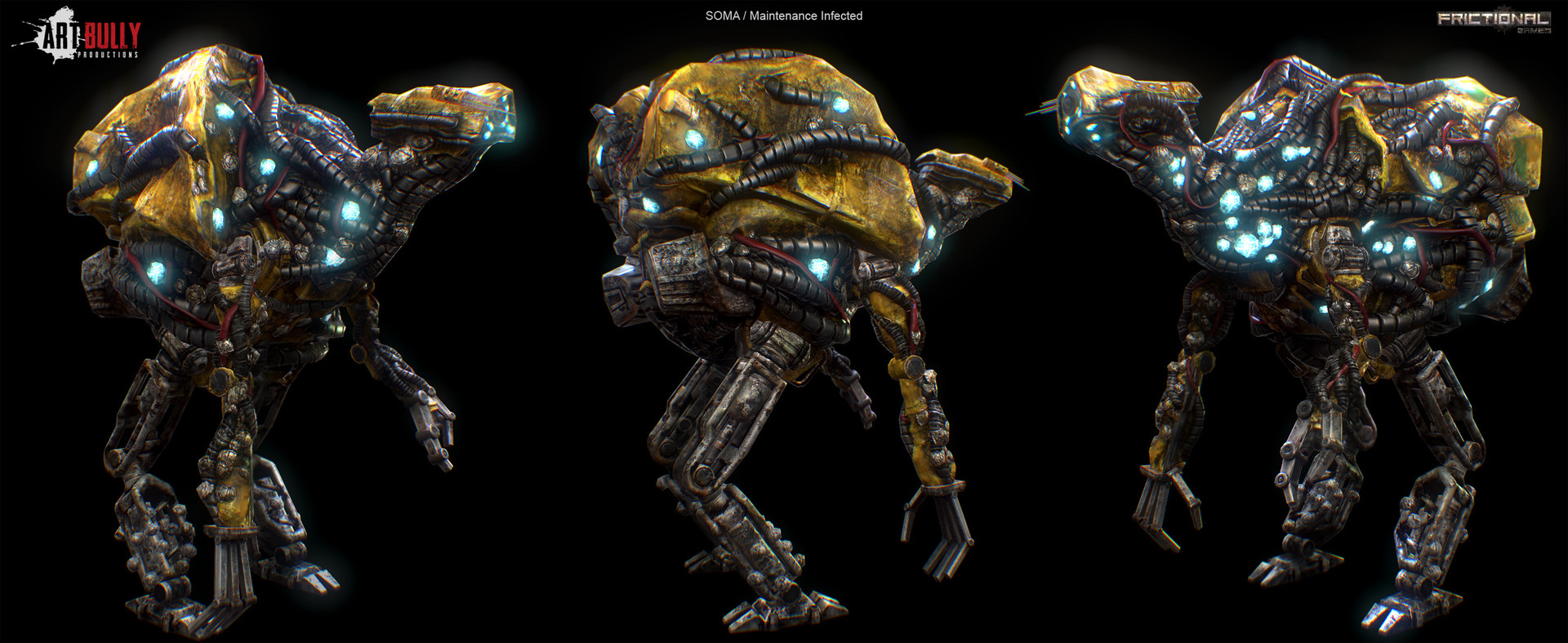 Artstation Soma Character Art Dump Art Bully Productions