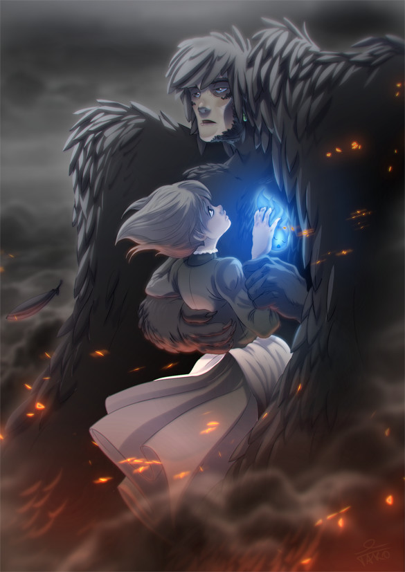 Artstation The Howl S Moving Castle David Tako