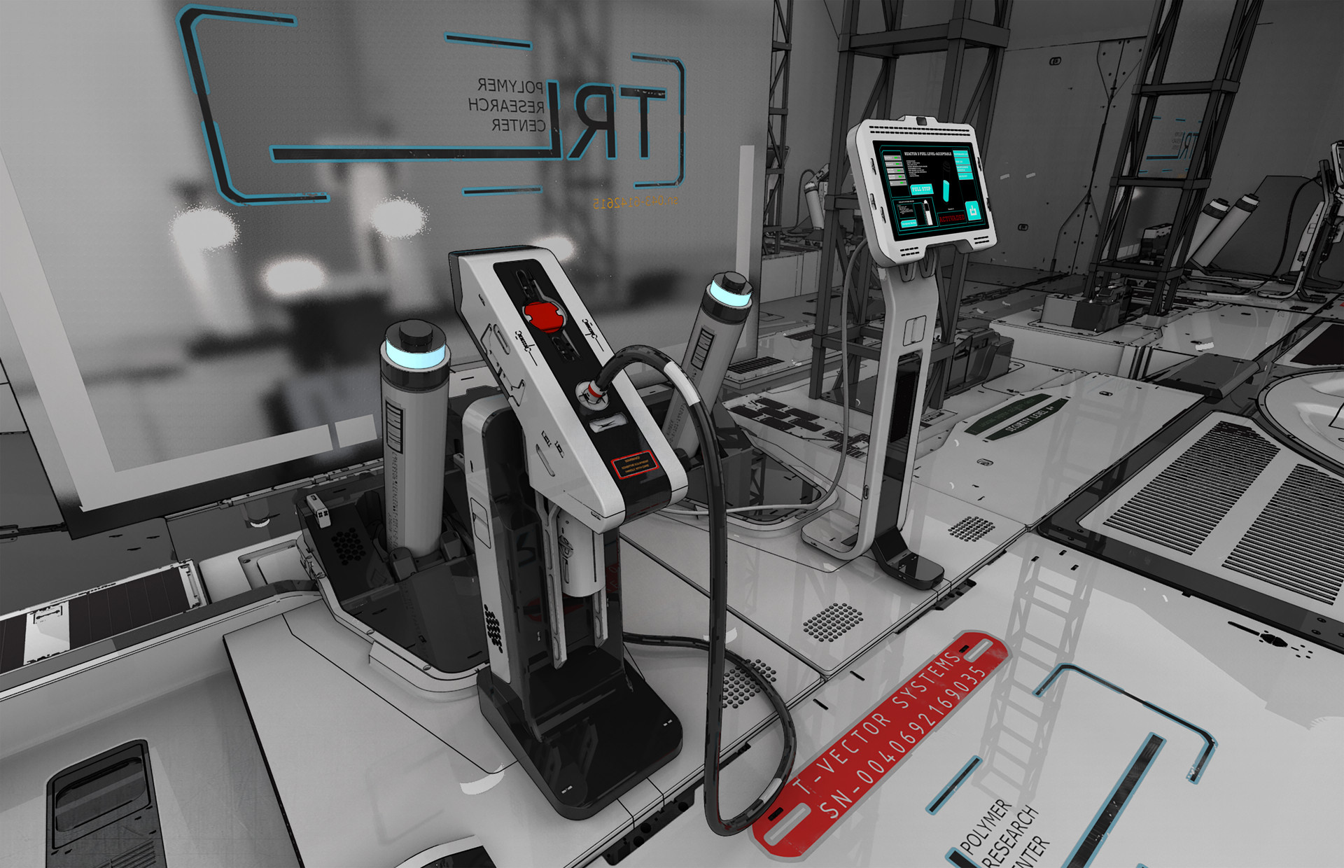 Artstation Sci Fi Lab Tyler Vander Werp