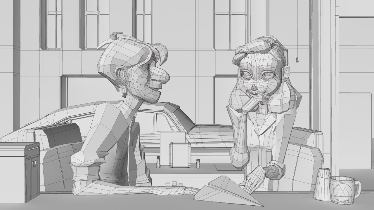 Marina Sanz Garcia Paperman Fanart