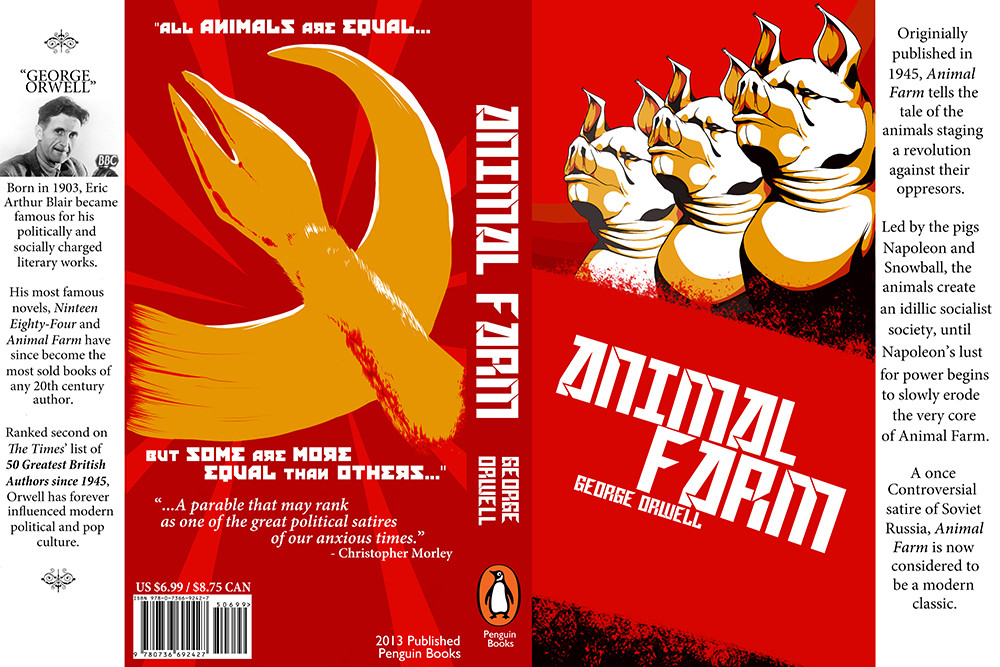 Desiree Kaltz Book Cover Project Animal Farm Desiree Kaltz Book Cover Project Animal Farm