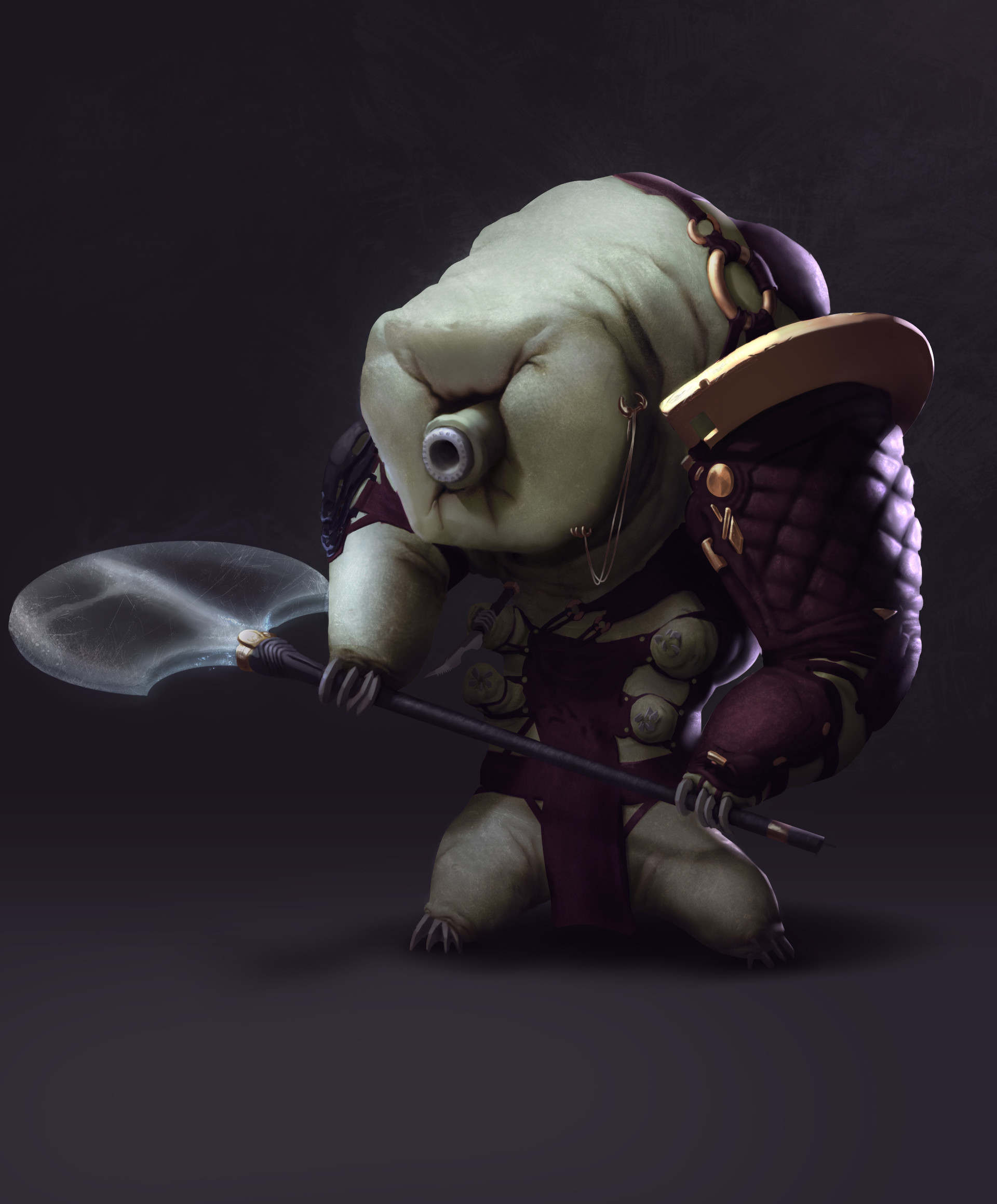 ArtStation evolved water bear