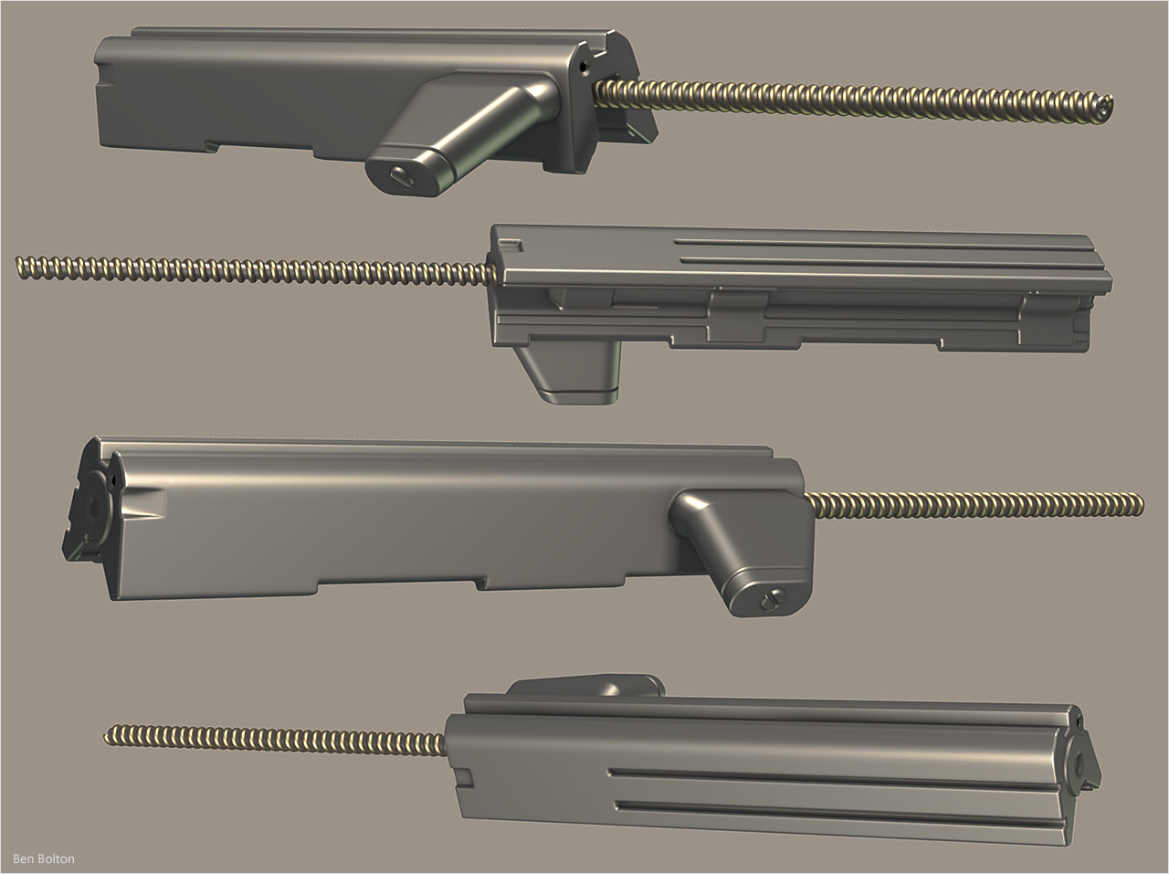 Ben Bolton Grizzly rifle