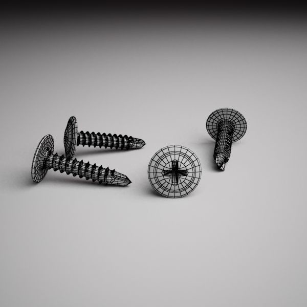 Artstation The Free 3d Model Screw Stephan Plotnicov