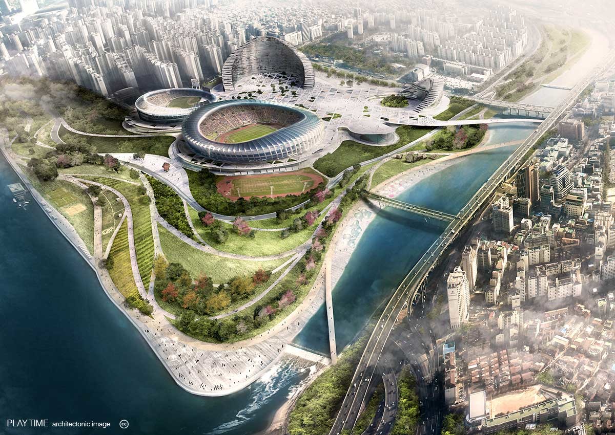 PlayTime Architectural Imagery Seoul Masterplan SouthKorea