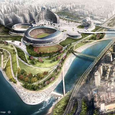 Play time architectonic image farra zoumboulakis architectes jong jin park architect seoul masterplan south korea