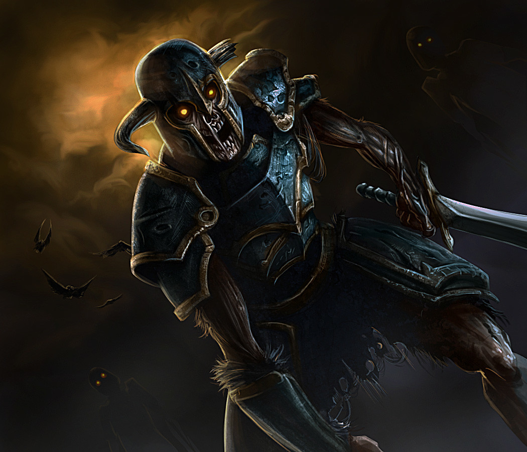 Artstation Zombie Knight Allen Michael Geneta