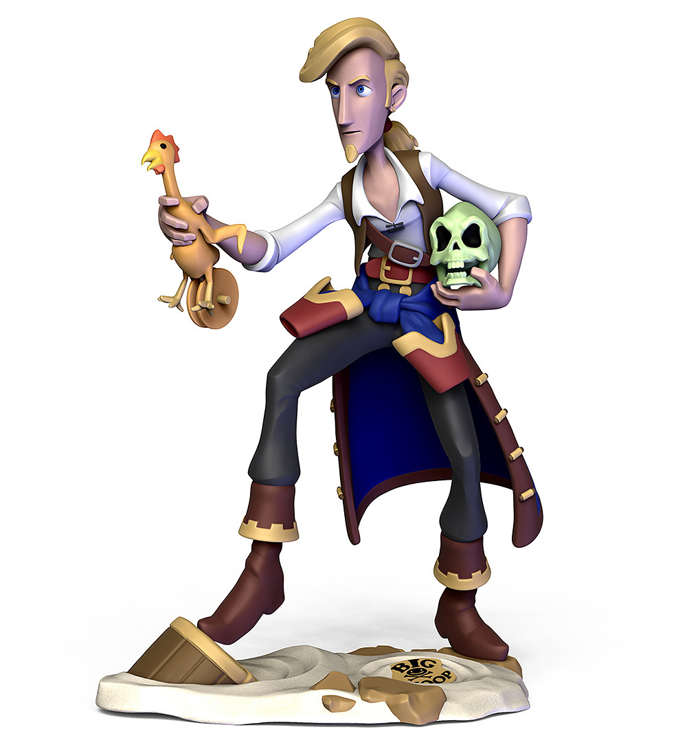Artstation Guybrush Threepwood Monkey Island Series