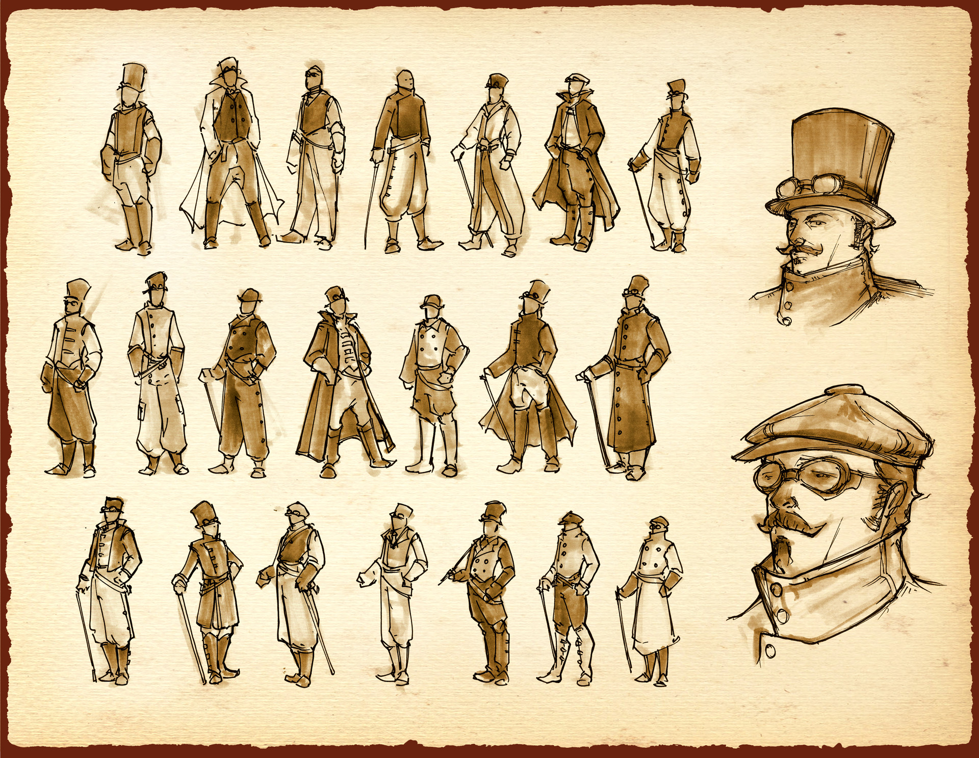 Artstation Steampunk Family Ashish D Joshi
