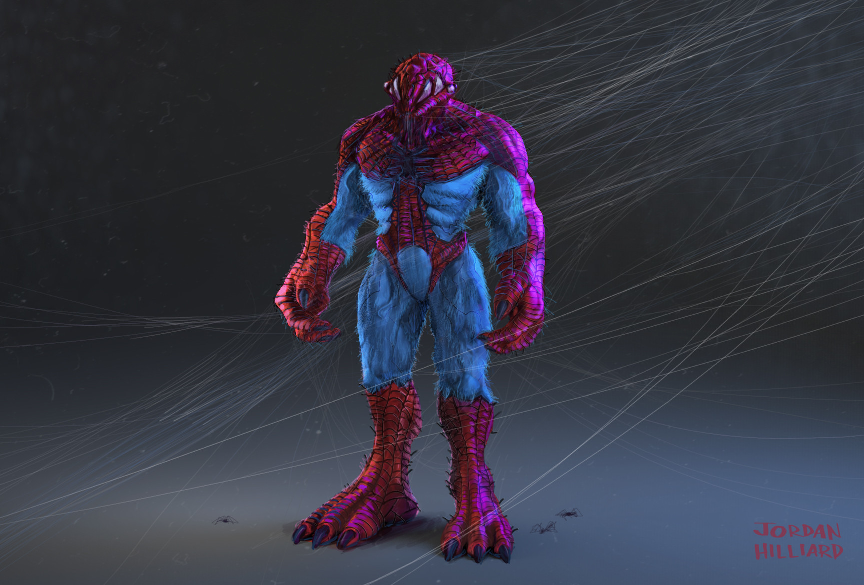 wallpapers Spider Humanoid Monster artstation monster spider man