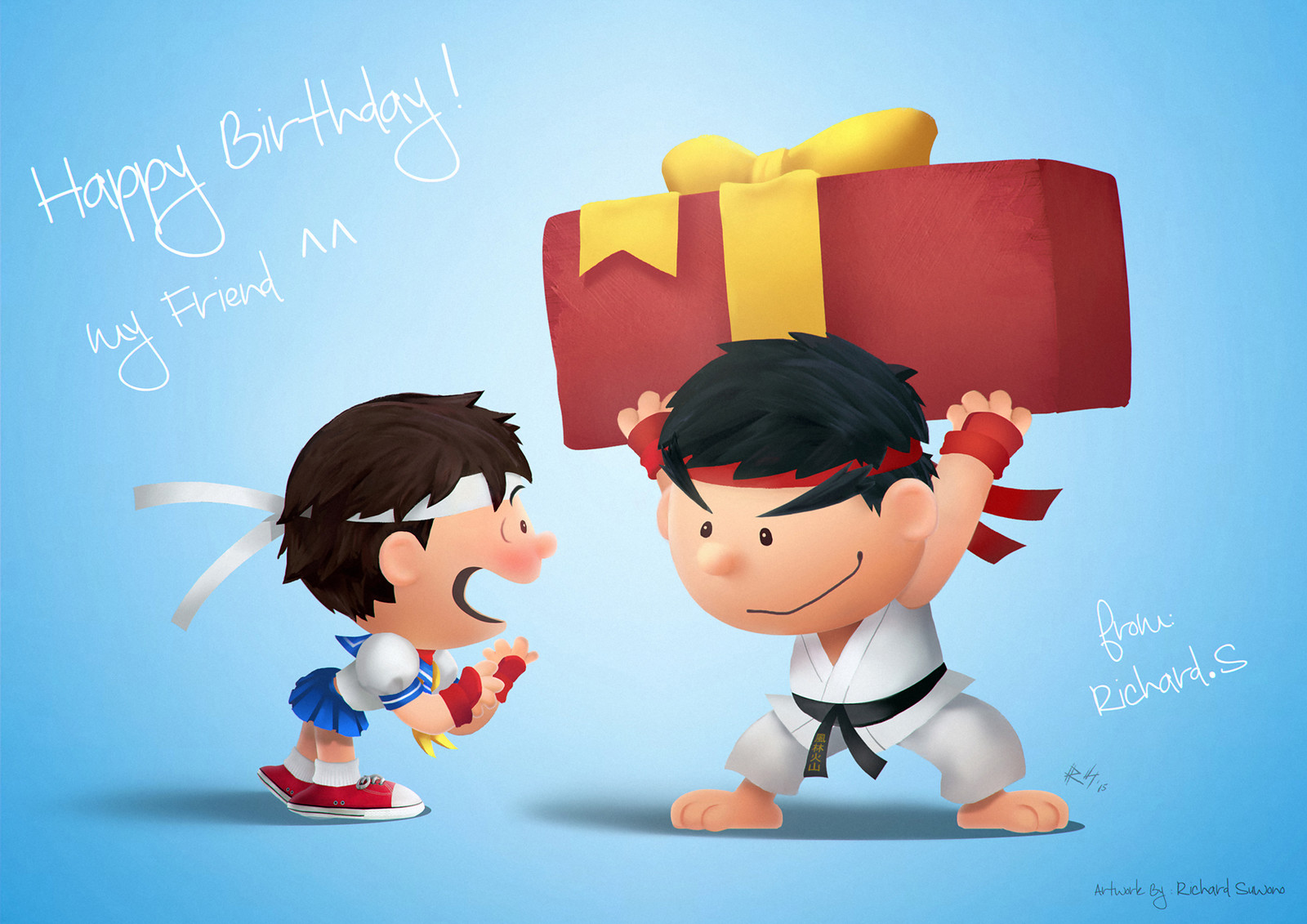 SF x Peanuts !!!
artwork for my friend