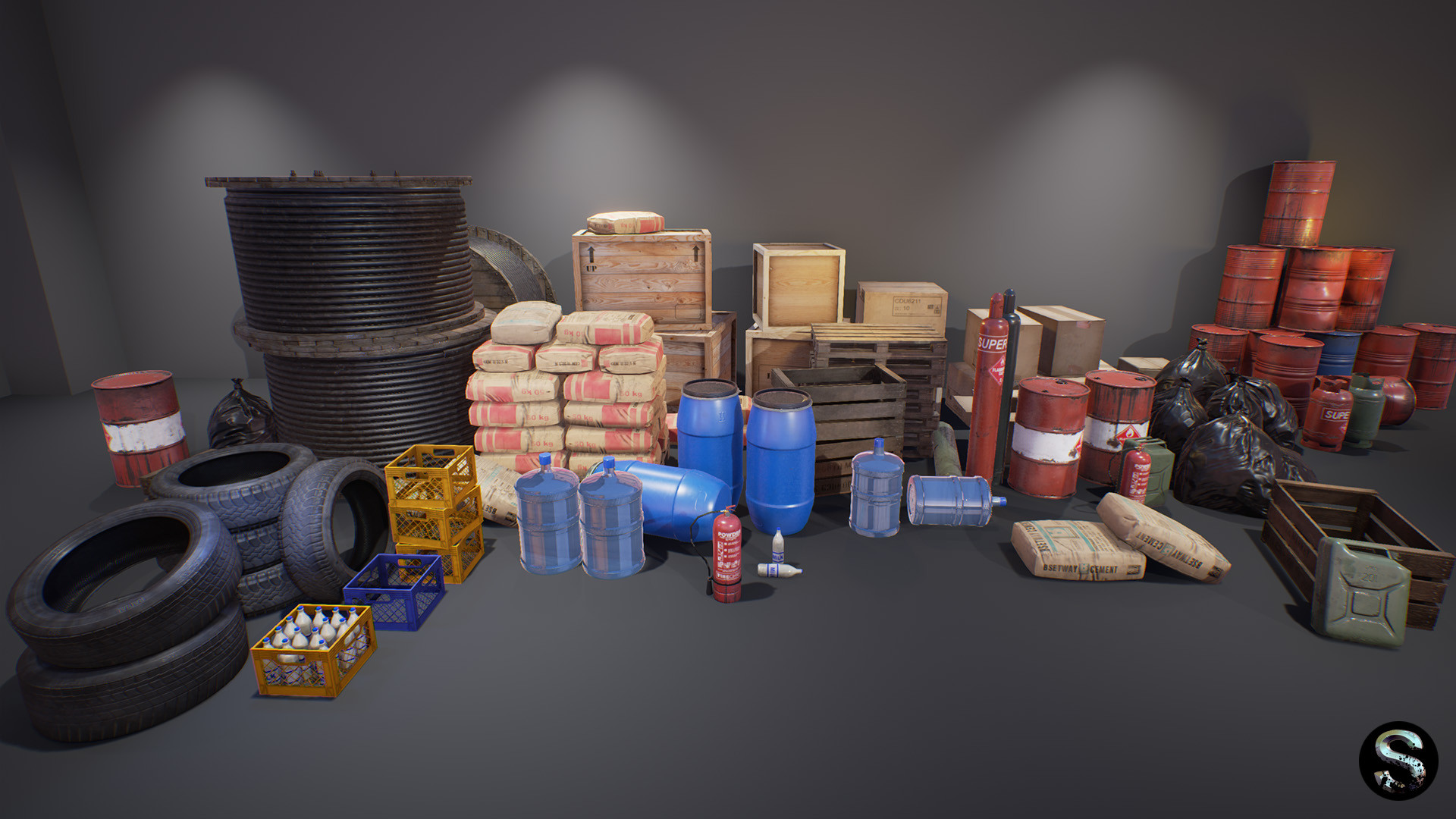 Арт товар. 3д модель товара. Краски для 3д моделей. Pack 3d models для игр. 3д Props.