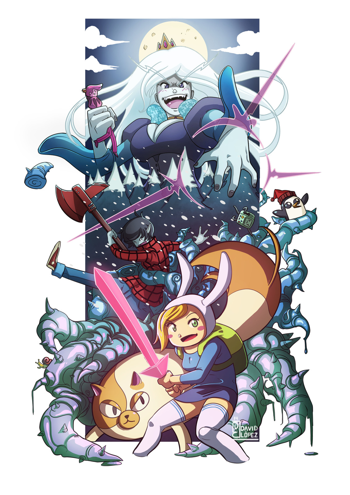 Adventure Time - Fionna and Cake