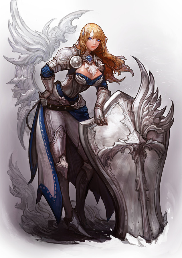 white knight artwork