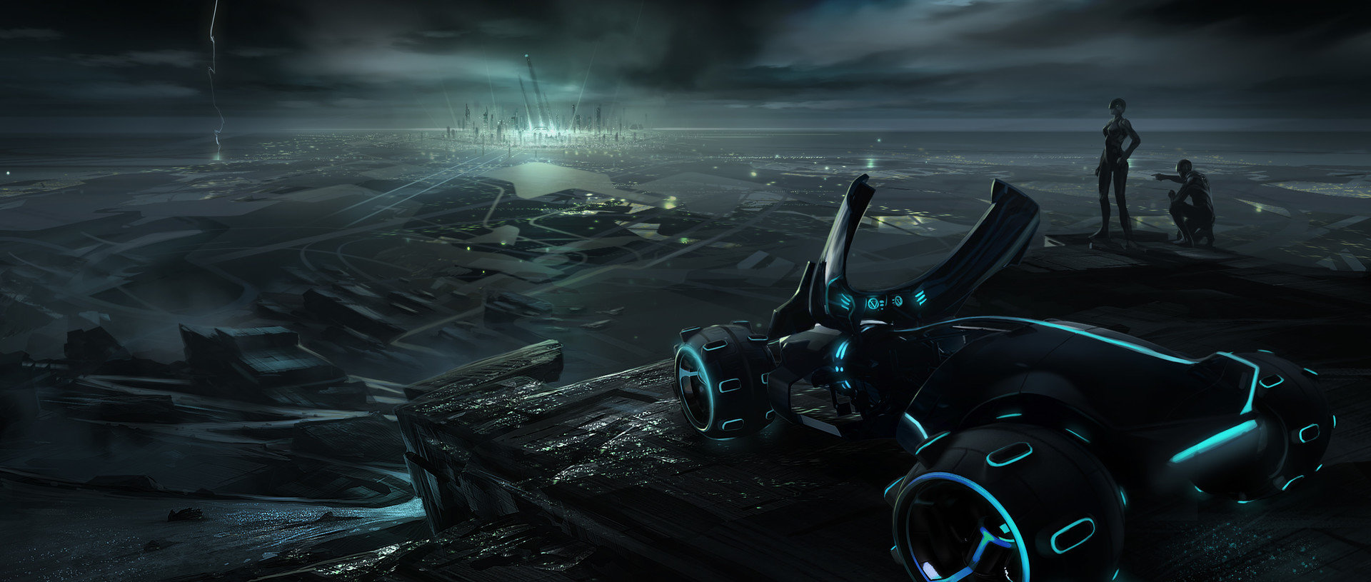ArtStation - "Tron Legacy" movie concept art sample