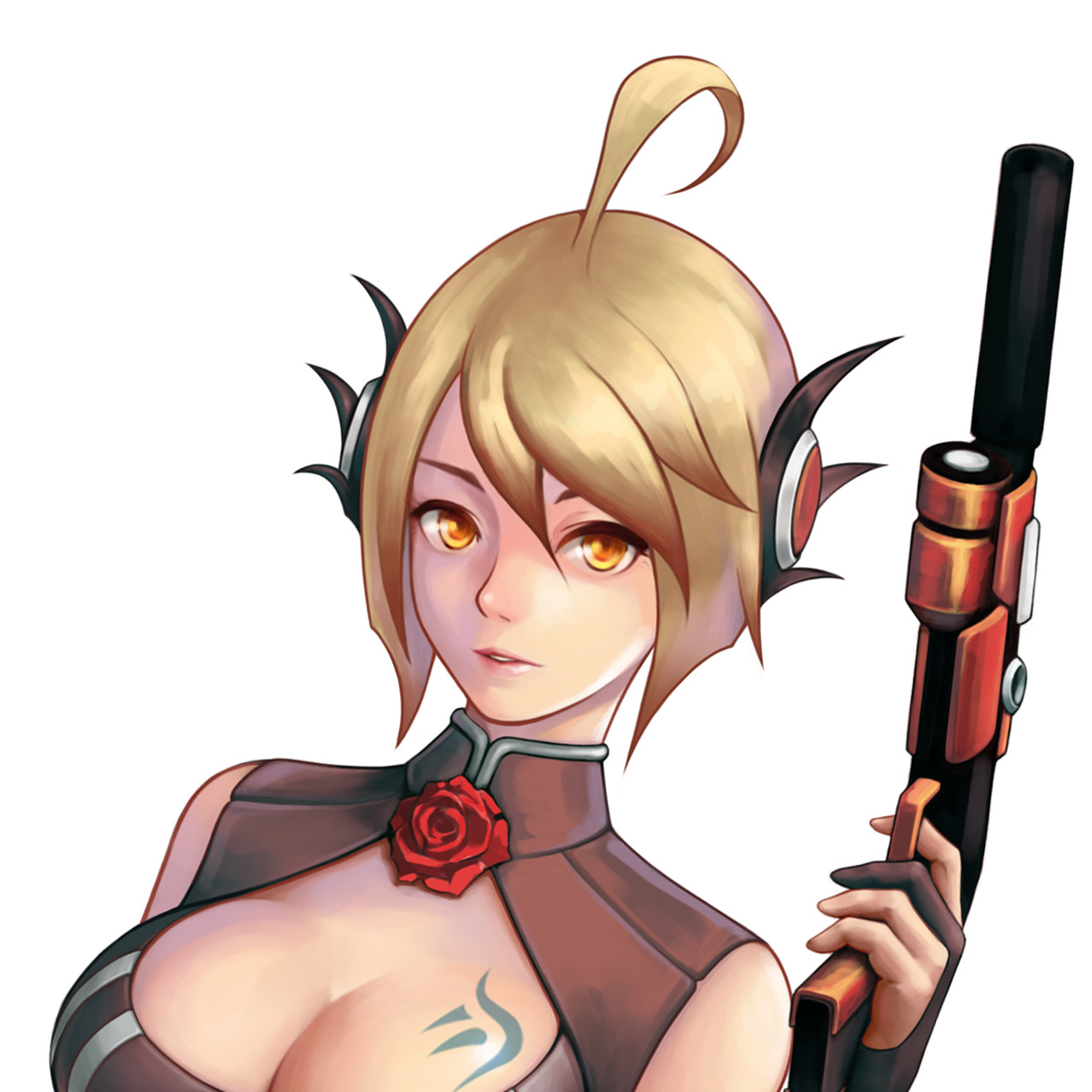 Titania G Han Black Rose