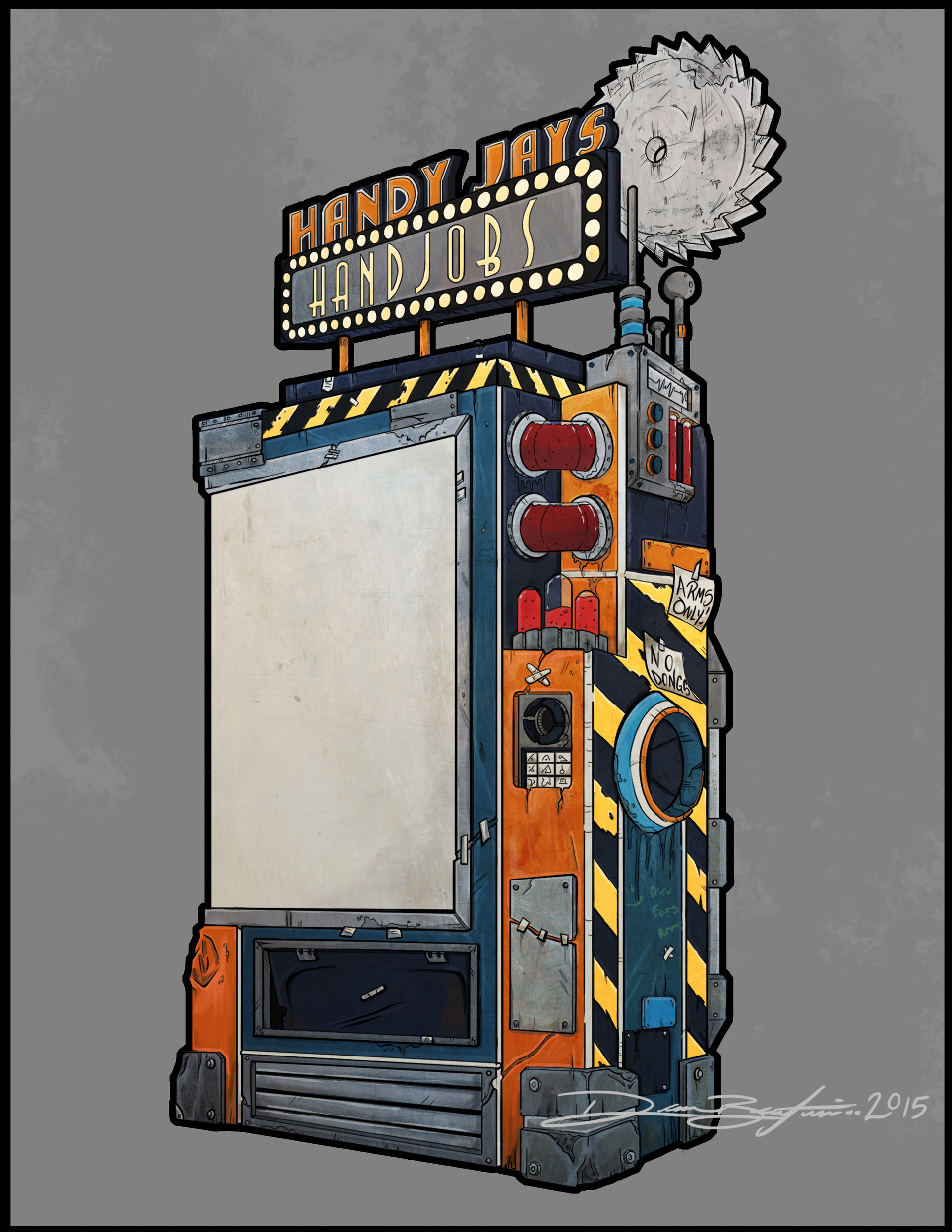 ArtStation - Handy Jays Handjobs - Vending Machine Final