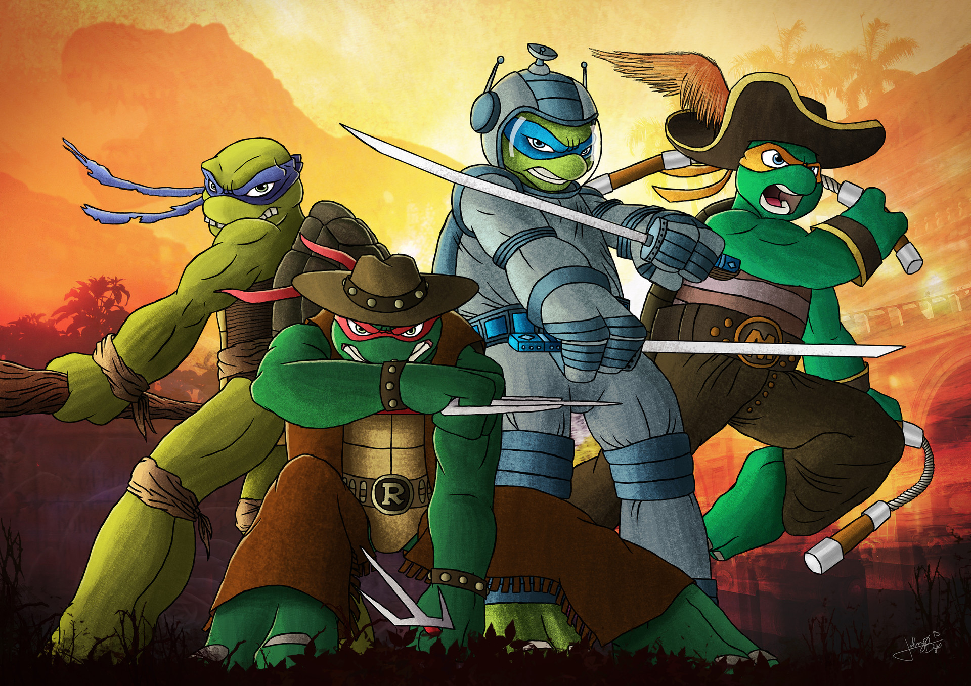 Tmnt and time. 