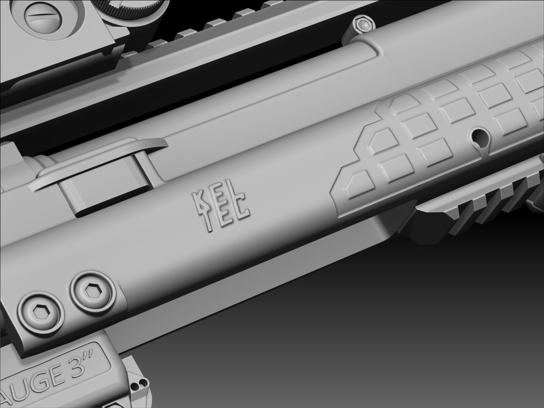 wallpapers Kel Tec Ksg John Wick kel tec ksg john wick ver zbrush model