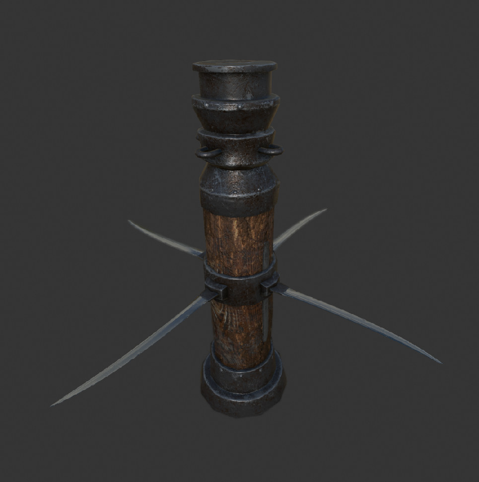 ArtStation The Blade Traps