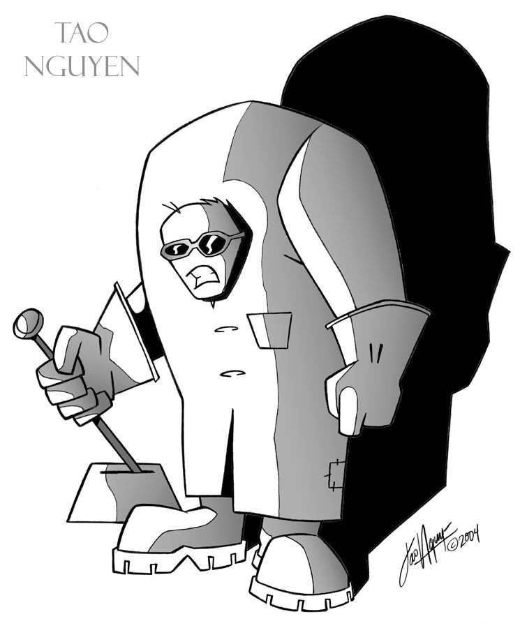Artstation - Tao Nguyen's Original Igor Character Design Drawing