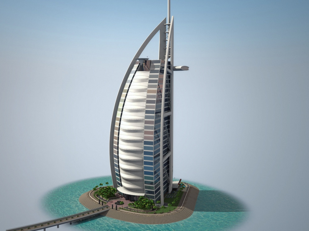 28 Этажный небоскрёб Burj al arab