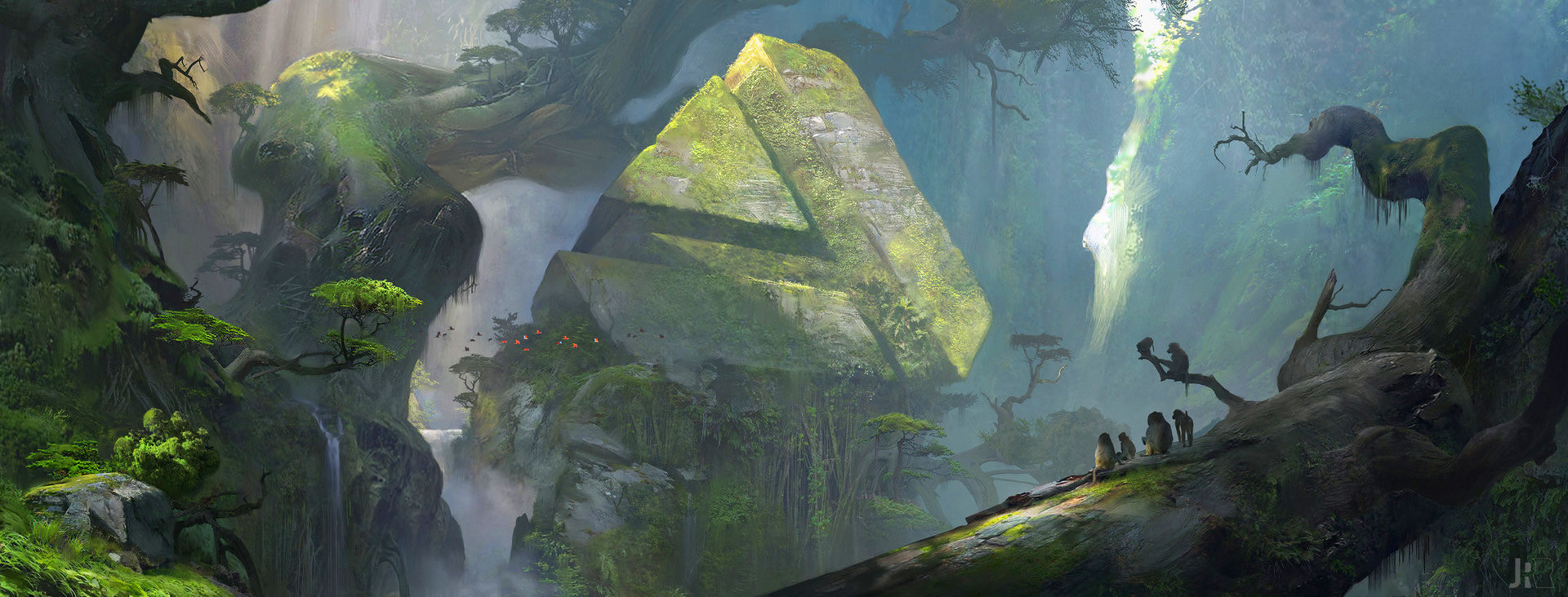 Artstation Jungle Temple Tutorial Jorry Rosman