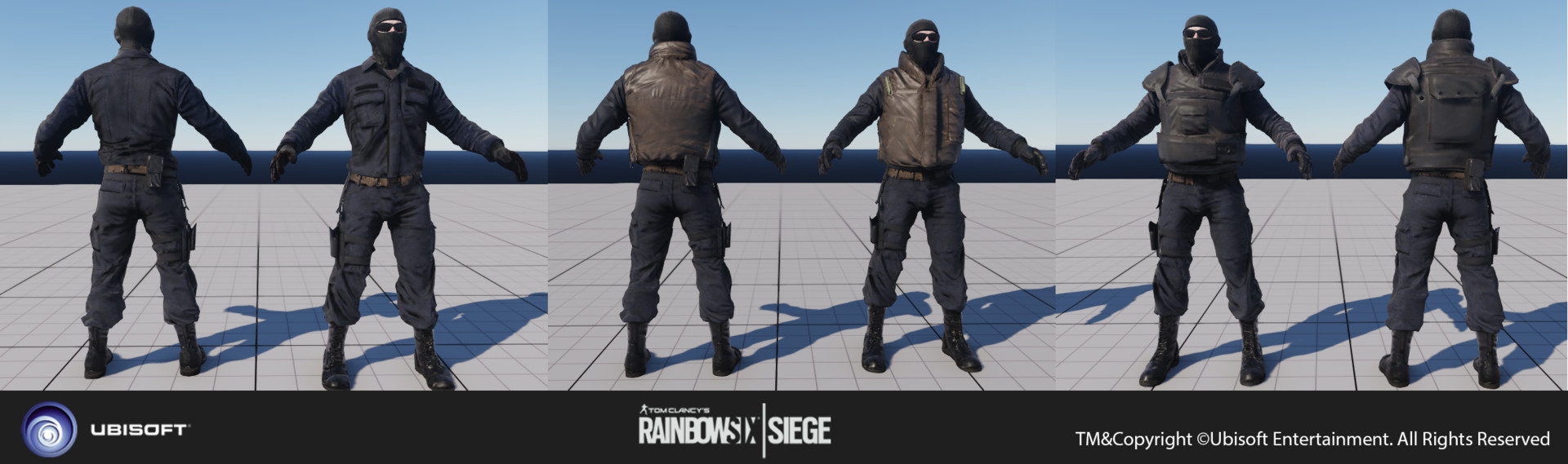 ArtStation - Rainbow Six Siege Recruits, Sebastien Giroux